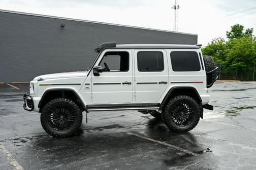White 2022 Mercedes-Benz AMG G 63 4x4 Squared