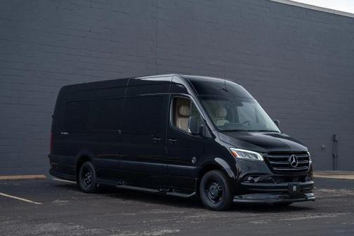 Black 2024 Mercedes-Benz Sprinter 3500XD High Roof