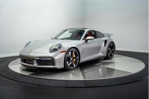 Silver 2021 Porsche 911 Turbo S