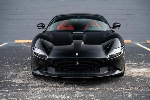 Black 2025 Ferrari Roma Spider Base