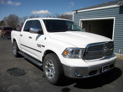 White 2015 RAM 1500 Laramie