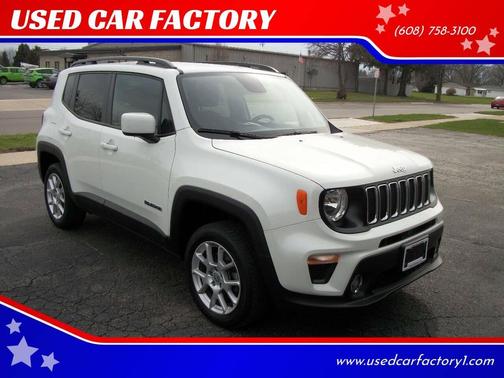White 2019 Jeep Renegade Latitude