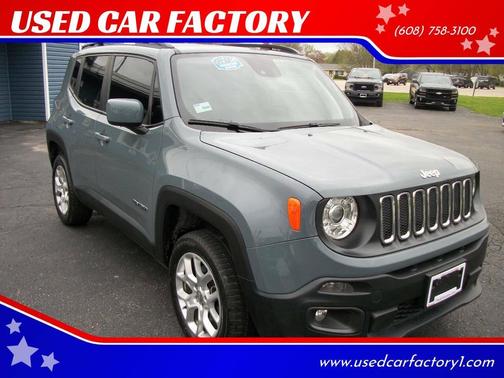Teal 2018 Jeep Renegade Latitude