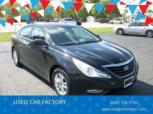Black 2013 Hyundai SONATA GLS
