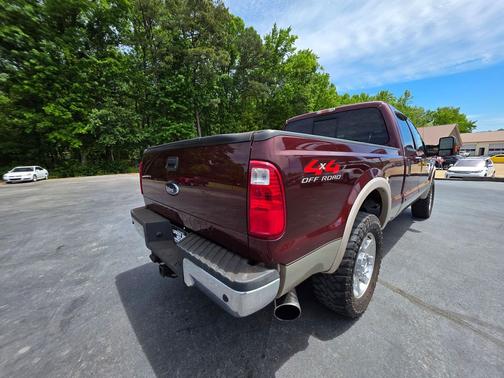 Red Clearcoat 2009 Ford F-250 Lariat