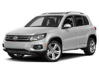 Pure White 2015 Volkswagen Tiguan Auto SEL