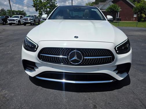White 2022 Mercedes-Benz E-Class 4MATIC