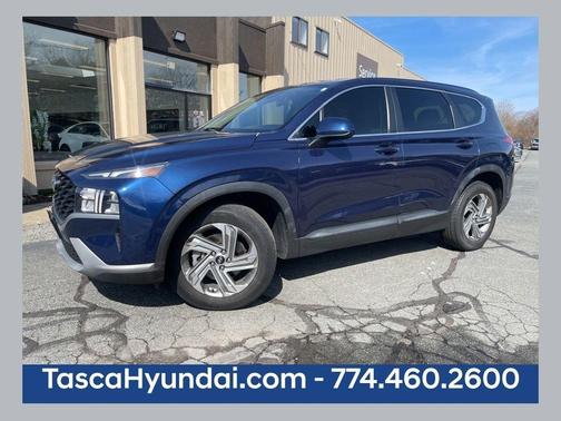 Stormy Blue 2021 Hyundai SANTA FE SE