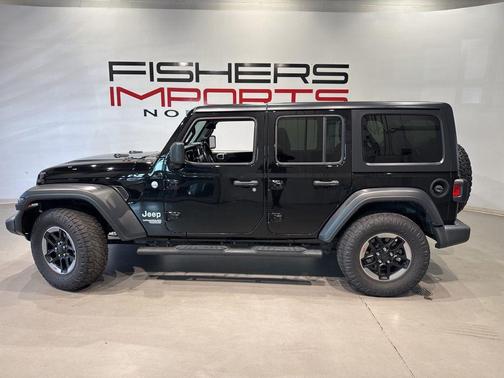 Black Clearcoat 2018 Jeep Wrangler Unlimited Sport