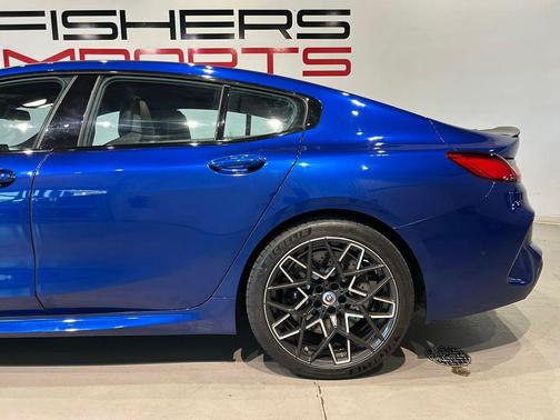 Marina Bay Blue Metallic 2023 BMW M8 Gran Coupe Competition