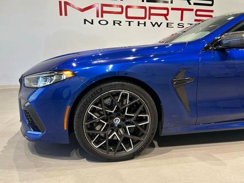 Marina Bay Blue Metallic 2023 BMW M8 Gran Coupe Competition