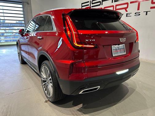 Radiant Red Tintcoat 2024 Cadillac XT4 Premium Luxury
