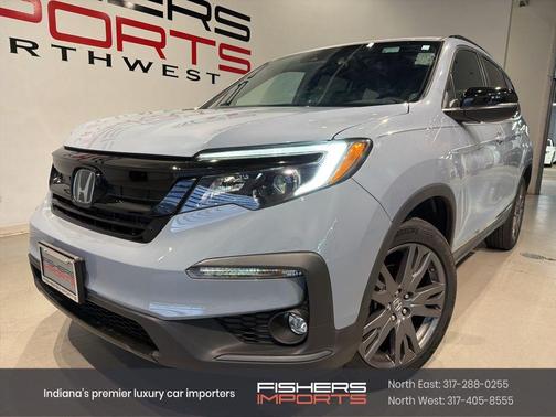 Sonic Gray Pearl 2022 Honda Pilot AWD Sport