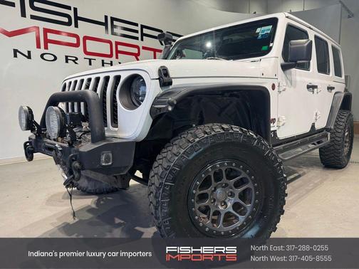 Bright White Clearcoat 2023 Jeep Wrangler Rubicon