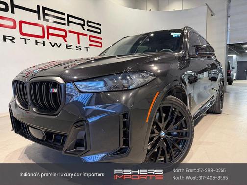 Black Sapphire Metallic 2024 BMW X5 M60i