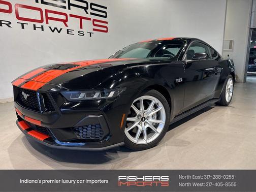 Shadow Black 2024 Ford Mustang GT Premium