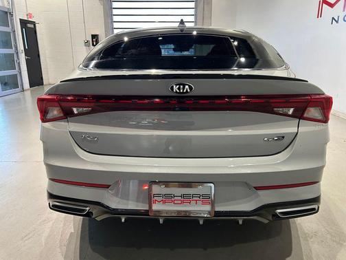 Wolf Gray 2021 Kia K5 GT-Line