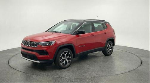Red Hot Pearlcoat 2025 Jeep Compass Limited