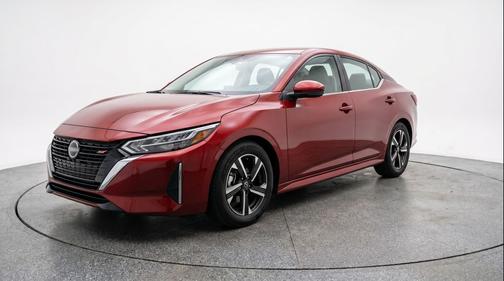Rosewood Metallic 2025 Nissan Sentra SV