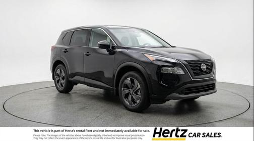Super Black 2025 Nissan Rogue SV