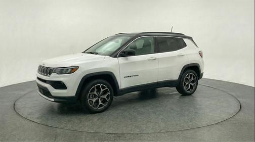 Bright White Clearcoat 2025 Jeep Compass Limited