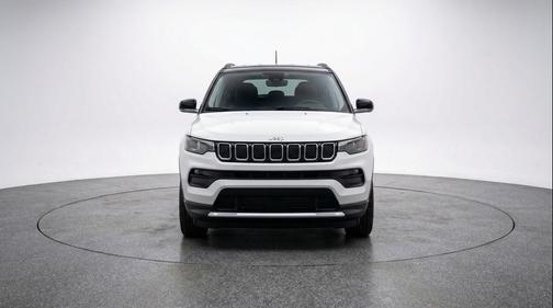 Bright White Clearcoat 2025 Jeep Compass Limited