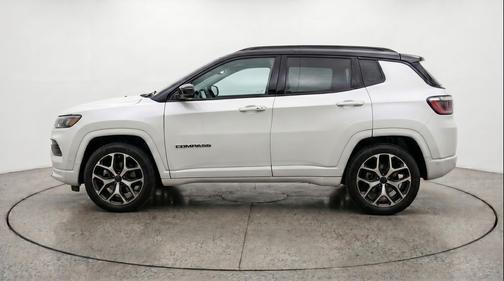 Bright White Clearcoat 2025 Jeep Compass Limited