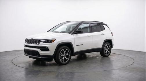 Bright White Clearcoat 2025 Jeep Compass Limited