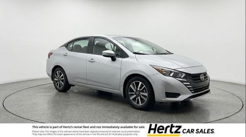 Brilliant Silver Metallic 2025 Nissan Versa 1.6 SV