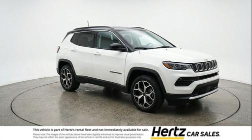Bright White Clearcoat 2025 Jeep Compass Limited