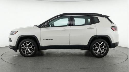 Bright White Clearcoat 2025 Jeep Compass Limited