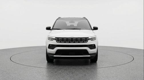 Bright White Clearcoat 2025 Jeep Compass Limited