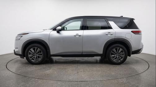 Brilliant Silver Metallic 2025 Nissan Pathfinder SV FWD