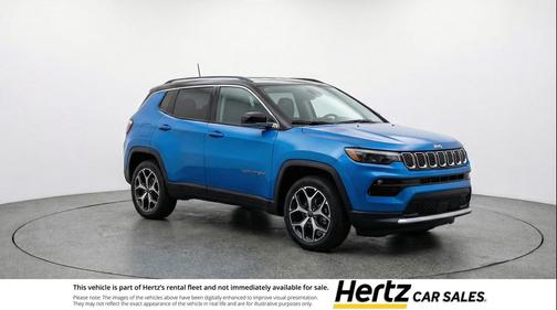 Hydro Blue Pearlcoat 2025 Jeep Compass Limited