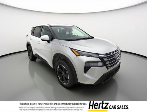 Brilliant Silver Metallic 2025 Nissan Rogue SV