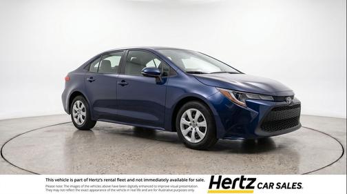 Blueprint 2025 Toyota Corolla LE