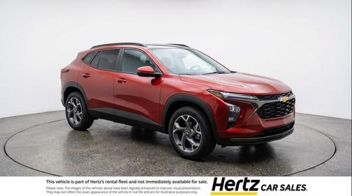 Crimson Metallic 2025 Chevrolet Trax LT