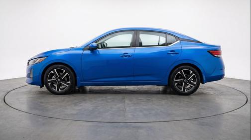 Electric Blue Metallic 2025 Nissan Sentra SV