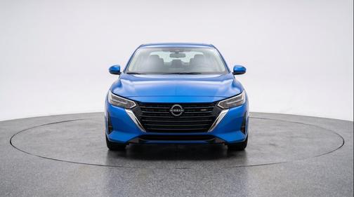 Electric Blue Metallic 2025 Nissan Sentra SV