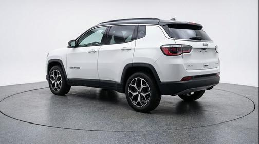 Bright White Clearcoat 2025 Jeep Compass Limited