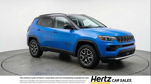 Hydro Blue Pearlcoat 2025 Jeep Compass Trailhawk