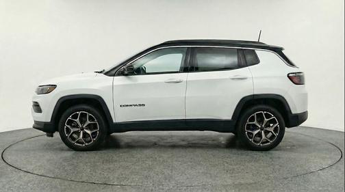 Bright White Clearcoat 2025 Jeep Compass Limited