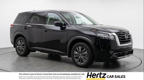 Super Black 2025 Nissan Pathfinder SV FWD