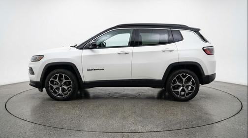 Bright White Clearcoat 2025 Jeep Compass Limited