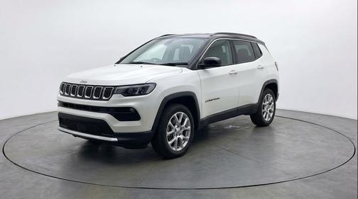 Bright White Clearcoat 2025 Jeep Compass Limited