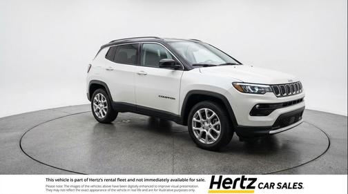 Bright White Clearcoat 2025 Jeep Compass Limited