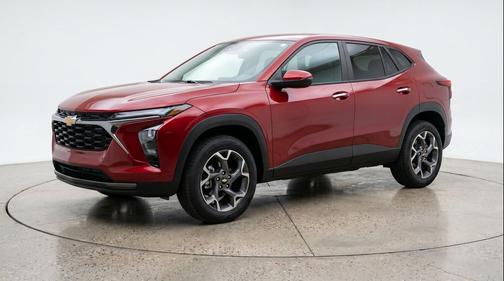 Crimson Metallic 2025 Chevrolet Trax LT