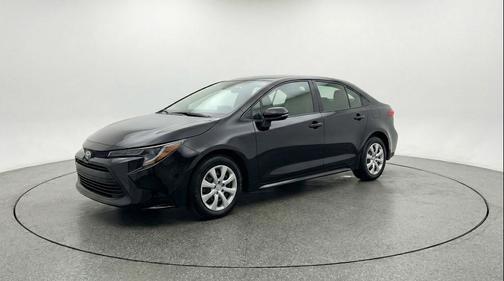 Midnight Black Metallic 2025 Toyota Corolla LE