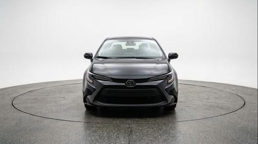 Midnight Black Metallic 2025 Toyota Corolla LE
