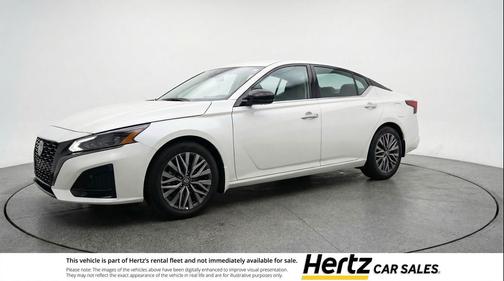 Glacier White 2025 Nissan Altima SV FWD